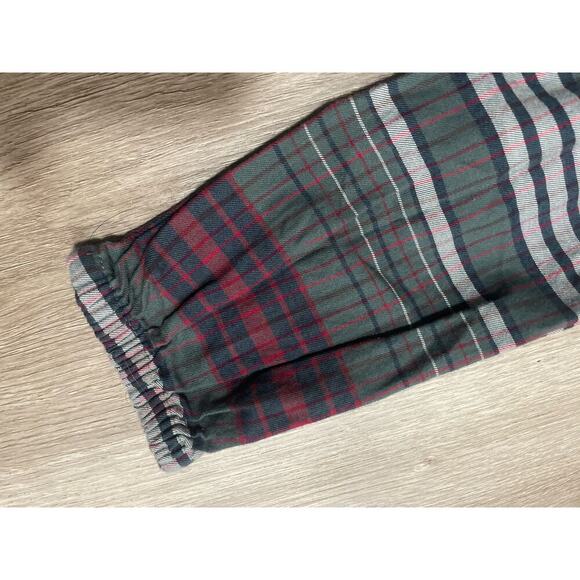 Madewell V-Neck Button-Down Shirt in Pineview Plaid Long Sleeve Top Size Medium - Picture 8 of 10